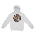 Austin Tiger Dude Hoodie White front