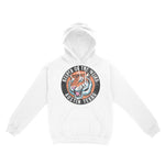 Austin Hoodie in White - front view