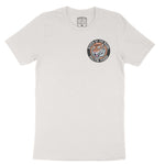 Austin Tiger Dude T-Shirt Vintage White front