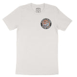 Austin Tiger Dude T-Shirt Vintage White front