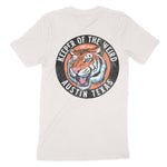 Austin Tiger Dude T-Shirt in Vintage - back view