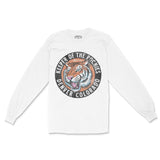 Denver Tiger Dude Longsleeve in White - front view
