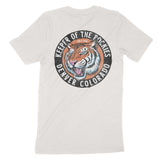 Denver Tiger Dude T-Shirt Vintage White back