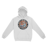 Miami Tiger Dude Hoodie White front