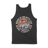 Miami Tank Top in Black - back view