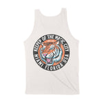 Miami Tiger Dude Tank Top in Vintage - back view