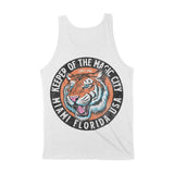 Miami Tiger Dude Tank Top White back