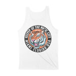 Miami Tank Top in White - back view