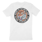 Miami Tiger Dude T-Shirt White back