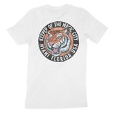 Miami Tiger Dude T-Shirt White back