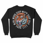 New York Tiger Dude Crewneck Black back