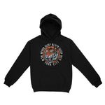 New York Tiger Dude Hoodie Black front