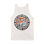 New York Tiger Dude Tank Top in Vintage - back view