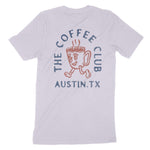 Austin Coffee Kid T-Shirt Lavender Dust back