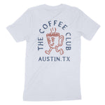 Austin Coffee Kid T-Shirt Light Blue back
