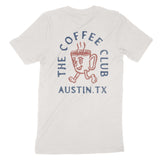 Austin Coffee Kid T-Shirt Vintage White back