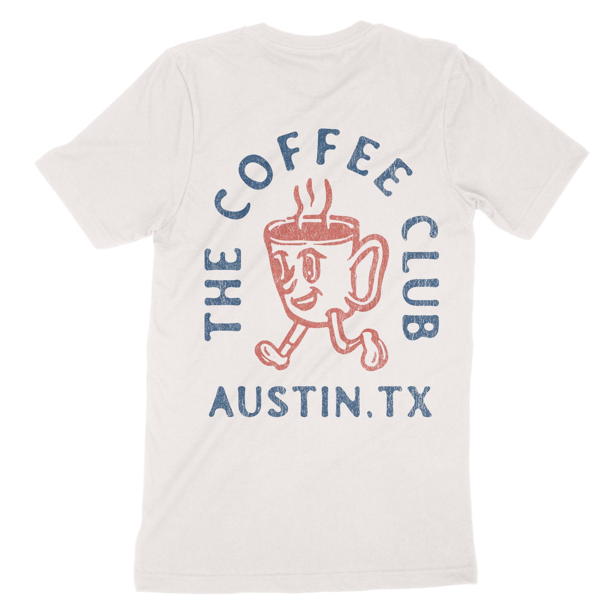 Austin Coffee Kid T-Shirt in Vintage - back view