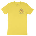 Austin Coffee Kid T-Shirt Yellow front