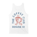 Denver Tank Top in White - back view