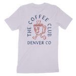 Denver Coffee Kid T-Shirt Lavender Dust back
