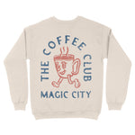 Miami Crewneck in Natural - back view