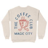 Miami Crewneck in Natural - back view