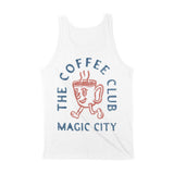 Miami Tank Top in White - back view