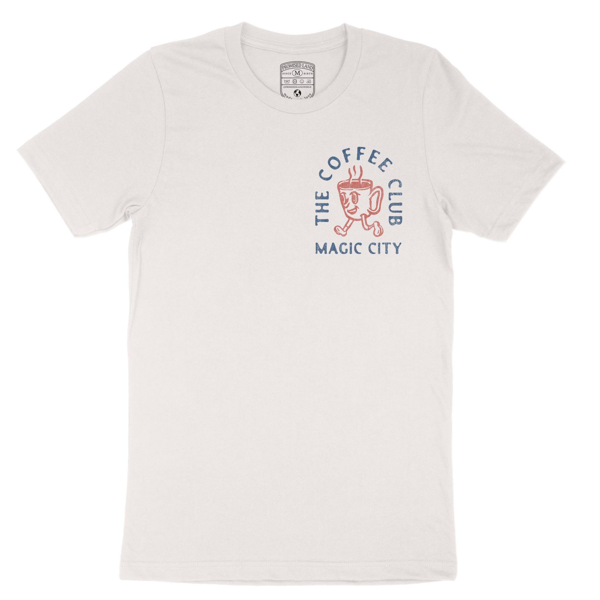 Miami Coffee Kid T-Shirt in Vintage - front view