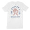 Miami Coffee Kid T-Shirt in White - back view