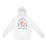 New York Hoodie in White - front view