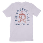 New York Coffee Kid T-Shirt Lavender Dust back