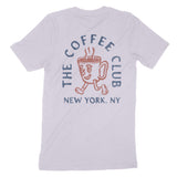 New York Coffee Kid T-Shirt Lavender Dust back