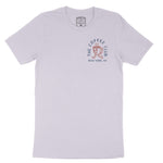 New York Coffee Kid T-Shirt Lavender Dust front