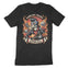 Asbury Park Rockabilly T-Shirt in Black - back view