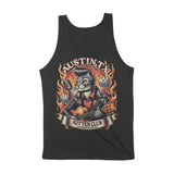 Austin Tank Top in Black - back view