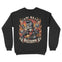 Miami Crewneck in Black - back view