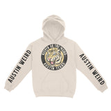Austin Hoodie in Natural - front-sleeves view