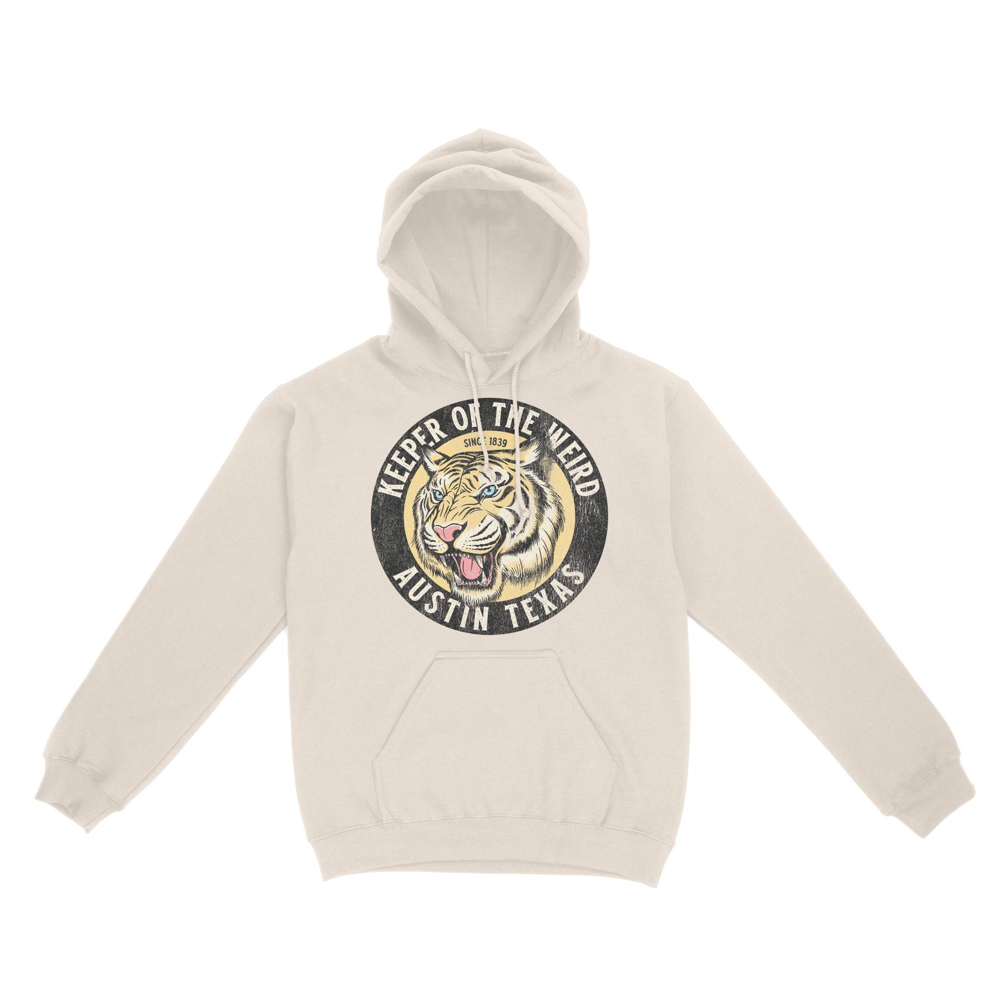 Austin Hoodie in Natural - front view