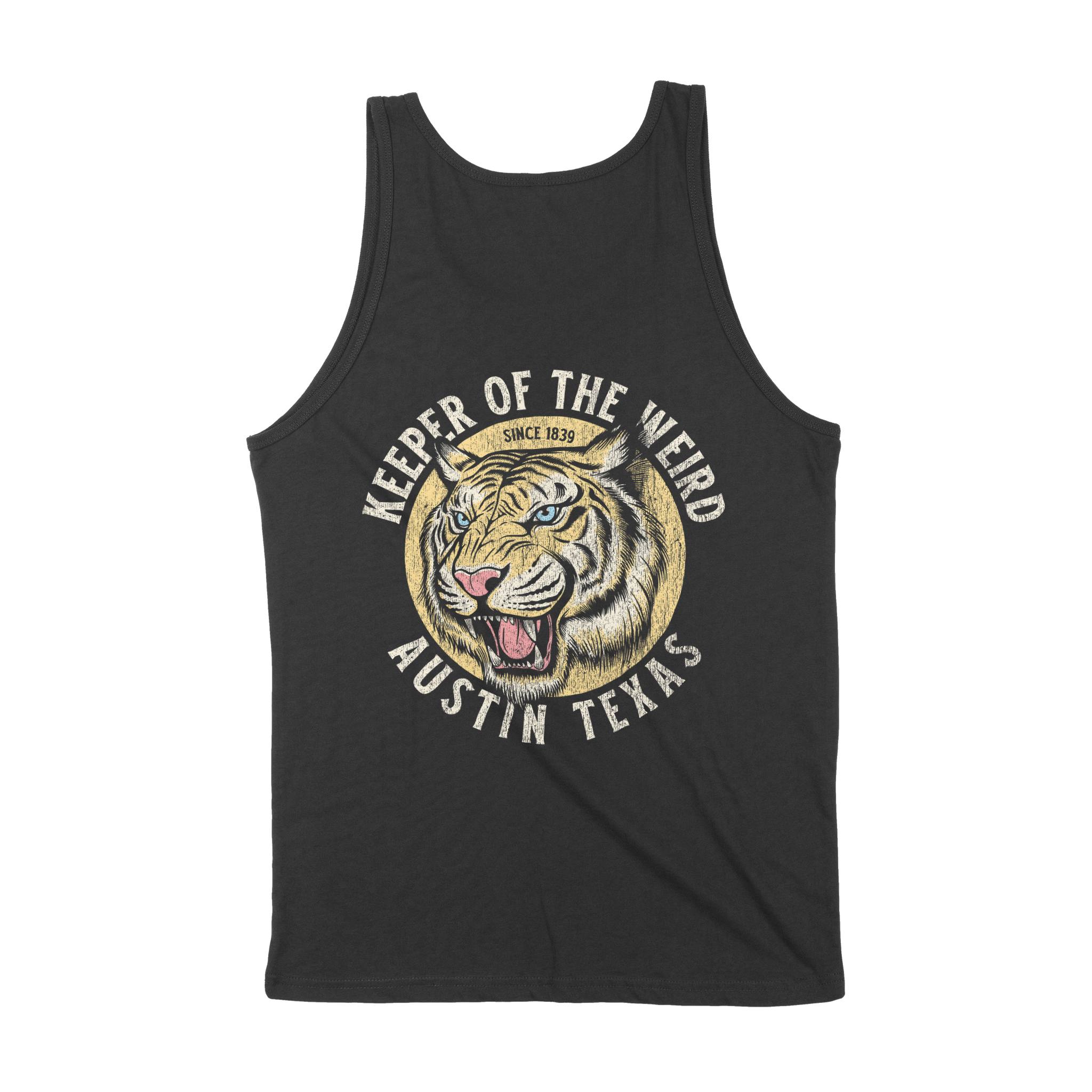 Austin Tank Top in Black - back view