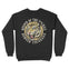 Denver Crewneck in Black - back view