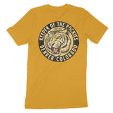 Denver White Tiger Dude T-Shirt Mustard back