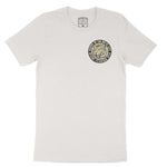 Miami White Tiger Dude T-Shirt Vintage White front