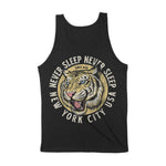 New York White Tiger Dude Tank Top Black back