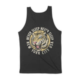 New York Tank Top in Black - back view
