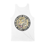 New York Tank Top in White - back view