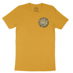 New York White Tiger Dude T-Shirt Mustard front