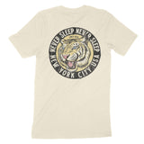 New York White Tiger Dude T-Shirt Natural back