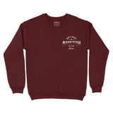 Austin Sporty Crewneck Maroon front