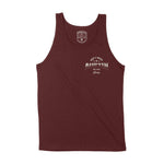 Austin Sporty Tank Top Maroon front