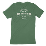 Austin Sporty T-Shirt Hunter Green back